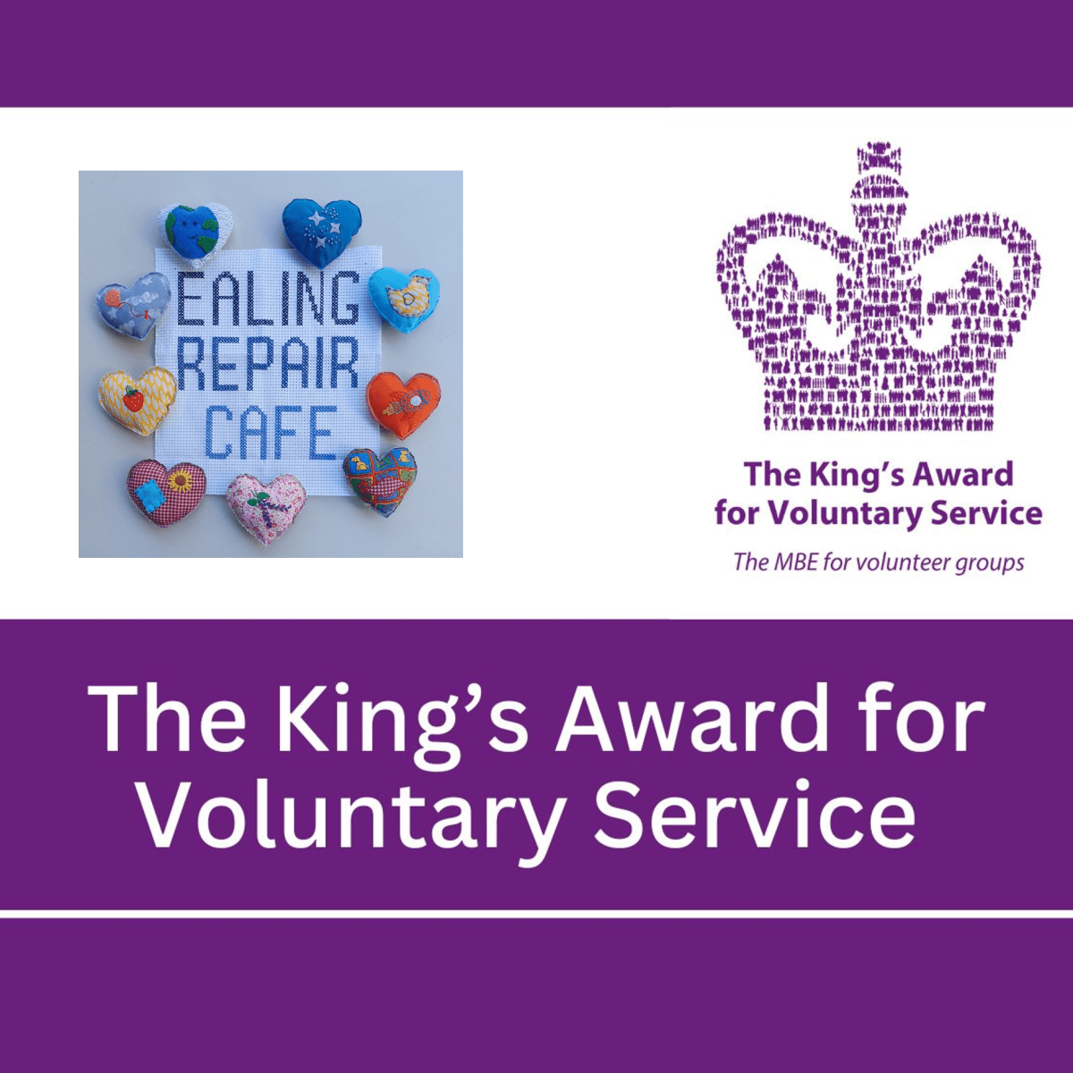 Ealing Repair Cafe receives The King’s Award for Voluntary&nbsp;Service